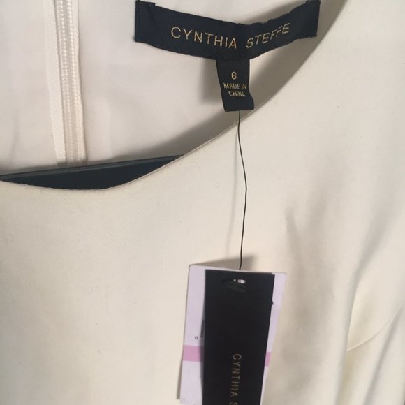 NWT Ivory Cocktail Dress - Picture 4 of 5